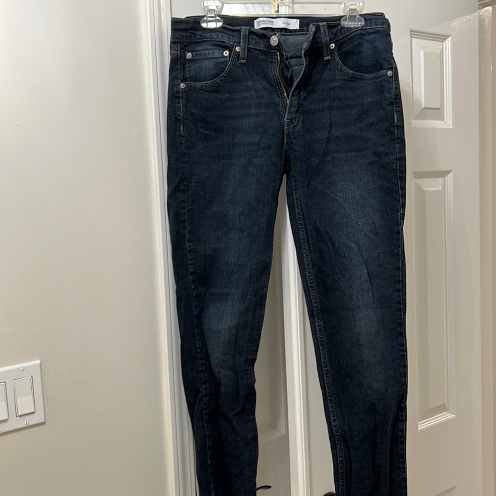 Mens Signature jeans size s37 slim